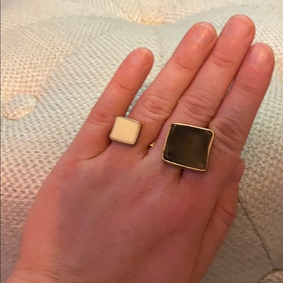 Two finger ring illusion ring - Picture 4 of 6